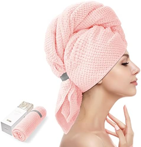 Em grande quantidade de pêlo de cabelo de microfibra grande, para mulheres, a toalha anti -frizz que seca com
