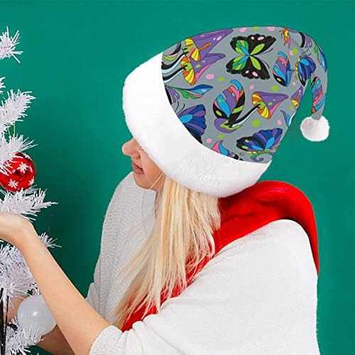 Magic Cogumelos Chapéu de Natal Personalizado Papai Noel Decorações engraçadas de Natal