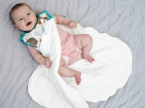 Sack de sono para bebês - cobertor vestível sem mangas para meninas e meninos - zíper bidirecional,