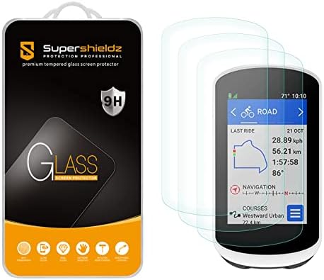 SuperShieldz projetado para Garmin Edge Explore 2 Protetor de tela de vidro temperado, anti -ratinho,