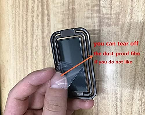Anel de telefone Titular de dedo Kickstand 360 ° Rotação Cell Teller Ring Stand Stand Metal Phone Back