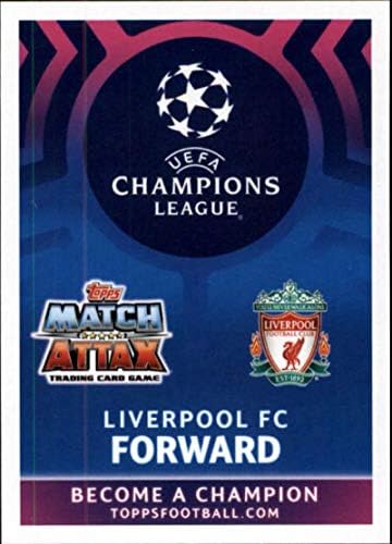 2018-19 Topps UEFA Liga dos Campeões Attax Limited Edition Super Esquadrão LE10 Mohamed Salah Liverpool