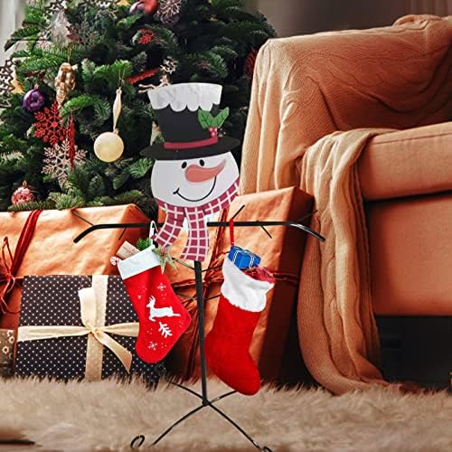 Com Snowman Christmas Holder e Stocking Grangers Gorestannding Twig Look Decoration & Hangs Ornament