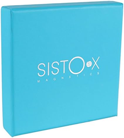 SISTO-X SUPER FORTE FORTE FORTE BANGLET SCROLLS Design por SISTO-X® Copper Bracelet 6 ímãs Saúde Médio