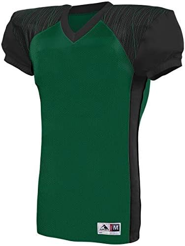 Augusta Sportswear Boys 'Large 9576, impressão verde -escura/preto/verde escuro