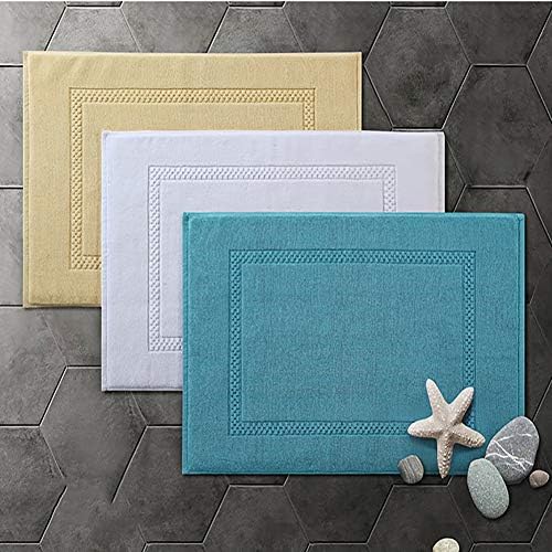 Topy Premium Cotton Bath Tapetes, tapete de tapete de banheiro de luxo extra, corredor de tapete