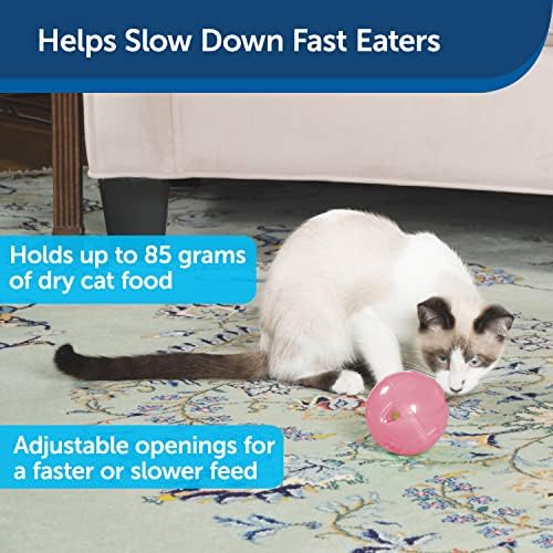 PetSafe Slimcat Feeder Ball - Game Interativo para o seu gato - Preencha com comida e guloseimas