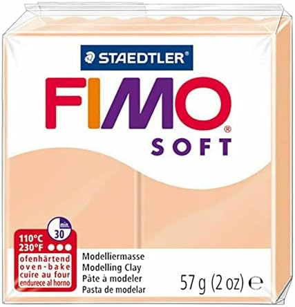 FIMO Soft & Effect Polymer Forno Modeling Clay - 57G - Conjunto de 8 - A coleção de coelhinho da Páscoa