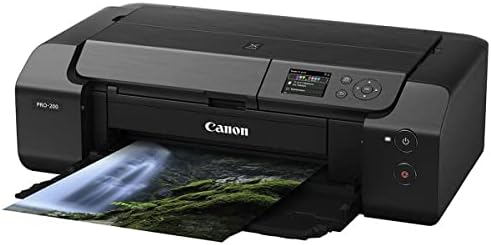 Canon Pixma Pro 200 Professional 13 Impressora de jato de tinta sem fio Lu-101 Pro Luster Foto Papel, 50