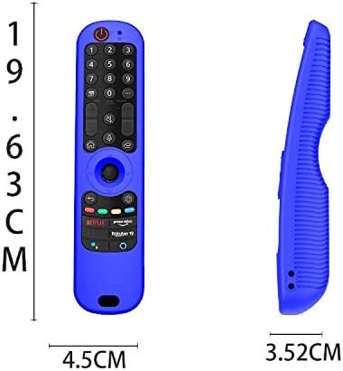 Caso de silicone de controle remoto de TV anti-deslizamento para LG AN-MR21GC AN-MR21GA AN-MR21N