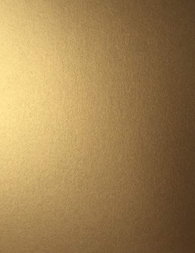 Antigo Gold Stardream Metallic Lightweight MultiUs Use Text Paper 8,5 x 11 polegadas - 81 lb. Texto/120