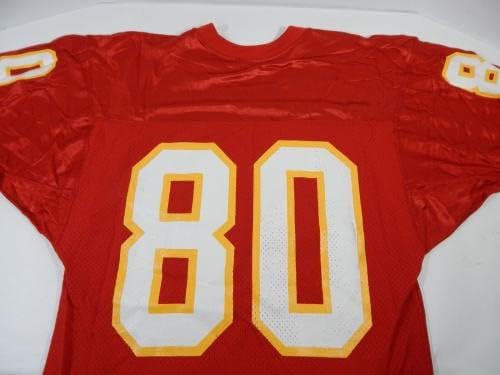 Kansas City Chiefs 80 Jogo emitiu Red Jersey DP17421 - Jerseys não assinados da NFL usada