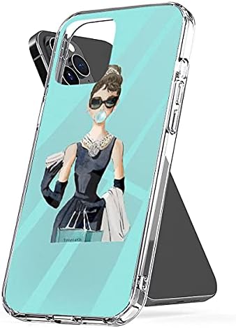 Capa de telefone compatível com iPhone 14 Samsung 15 Breakfast 11 em XR Tiffanys Pro Max 7 8 x 12 SE 2020 13 14 Acessórios Scratch Transparent Transparent
