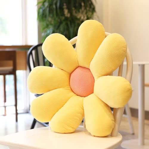 Almofada de piso de flor almofada de forma de flor de flor fofa almofada de sede para cadeira de cadeira