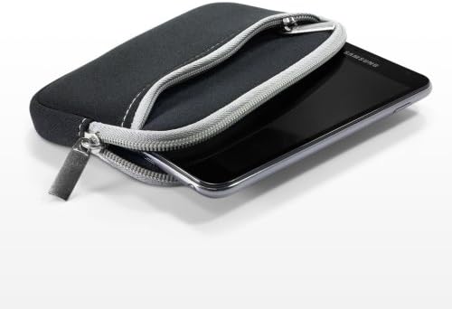 Caixa de ondas de caixa para Blu C5 - macacão com bolso, bolsa macia neoprene capa com zíper do bolso