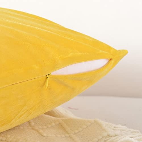 Capas de travesseiros de arremesso de krifey a veludo travesseiros quadrados de almofada macia para sofá de