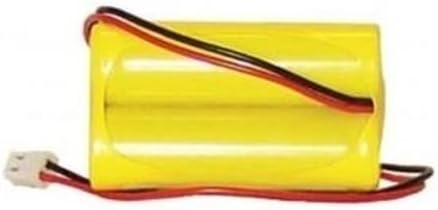 Bateria de substituição para sinal de saída da luz de emergência 4.8V 700mAh Nicad-comprimento 1-1/8 pol,