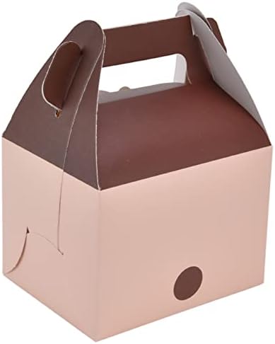 MSUIINT 50pcs Caixas de doces de animais portátil caixas de biscoitos portátil Favory boxes compactados