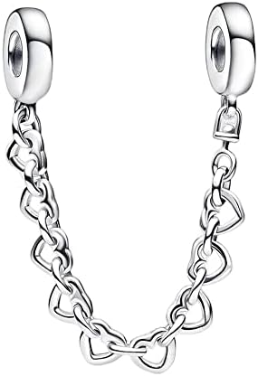 Ouroyea Charme 925 Sterling Silver Pinging, Girl Jewelry Beads Gifts for Women Bracelet & Colar