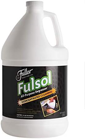 Full Brush Fulsol Degreaser - dissolve Grease & Grime - Faz 60 galões de solução de limpeza - 1 galão