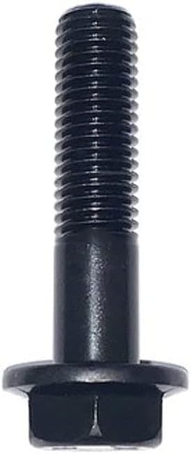 1pcs m12*60mm cor preta cor externa flange cabeça lengththing parafuso da máquina de parafuso 10,9 grau