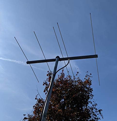 Delta2 COMS-Portátil de 2 metros 144-148MHz VHF Antena de Ham Yagi de Ham Yagi-Made nos EUA