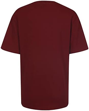 Camisa de blusa gráfica de roupas de manga curta para meninas outo