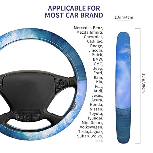 Dream Summer Summer personalizado capa do volante, adequado para a absorção geral de não deslizamento e suor
