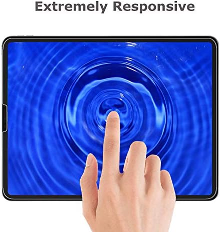Epicgadget [2 pacote] Protetor de tela de vidro para 2022 iPad Air 5 10,9 / 2020 iPad Air 4 10,9, Clear Anti Scratch
