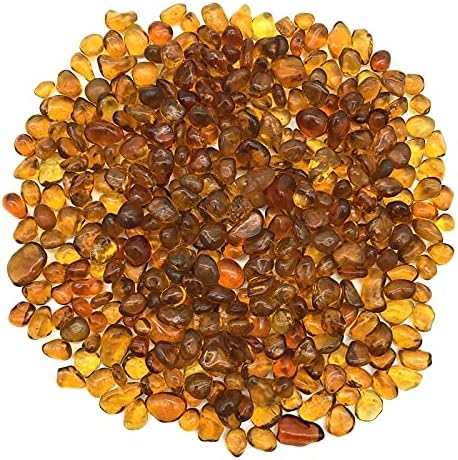 Suweile JJST 50G 7-10mm de cascalho laranja colorido de cascalho de cristal Buda Aquarium Stones Decor Stones