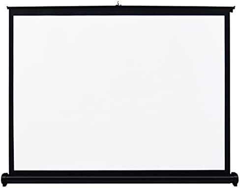N/A Tela do projetor de 50 polegadas Pull Up Dobring Screen Home Theater para projetor DLP Projector