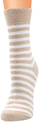Meias clássicas de meias clássicas de coral meias de lã de coral meias de compressão de mulheres