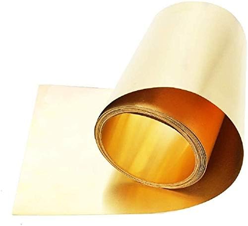 Xunkuaenxuan Metal Capper Foil Foil Placa de folha de cobre para trabalho diy artesanal, fabricação,