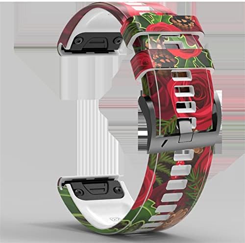 Pulseiras ilazi de pulseira para Garmin Fenix ​​5 5x mais 6 6x Pro 935 945 3HR Smart Watch Printing