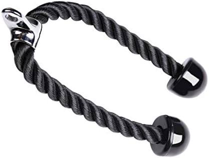 Tríceps de besportble puxando corda de corda pesada ginástica fitness ticep barra de fixação