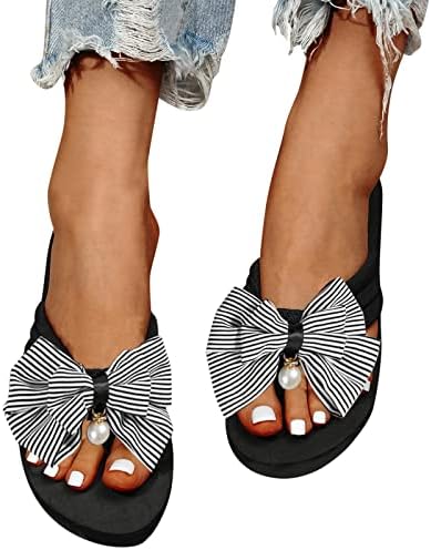 Sandálias de listras de faixa feminina sandálias de chinelos de chinelos de sandálias Moda de moda Floras planas