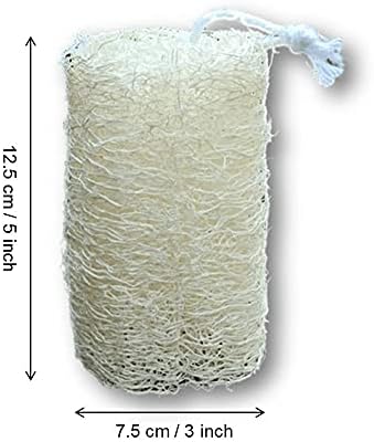 Sponge de esponja de esponja tailandesa natural, esfoliando o chuveiro Luffa Body Scrubbers para