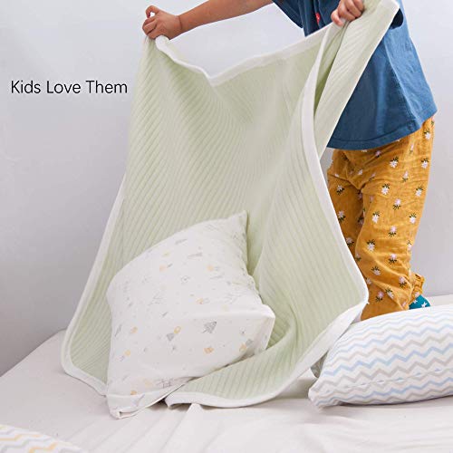 NTBAY Jersey Cotton Coltled Toddler Clanta, respirável e quente para meninos e meninas cobertor