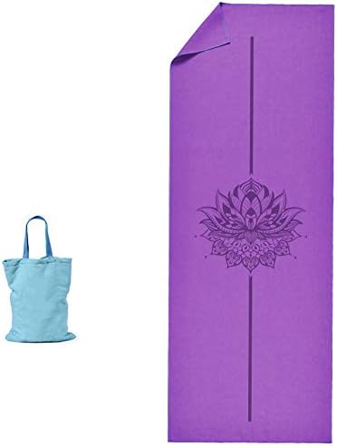 ASDFGH Impresso Super Soft Non Slip Yoga Toalha, toalhas de ioga de secagem rápida para ioga quente de ioga não