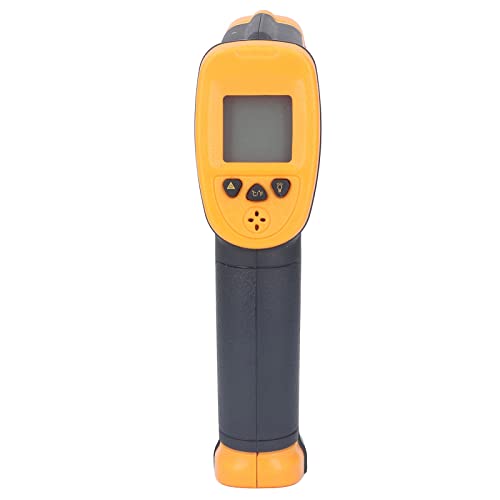 Pistola de temperatura infravermelha, -32-550 ℃ Termômetro LCD de alta precisão de mão com resposta