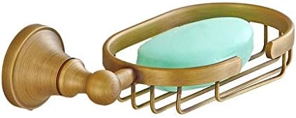 Caixa de sabão de bronze xjjzs ， óleo esfregado de sabonete de bronze suporte de banheira de montagem