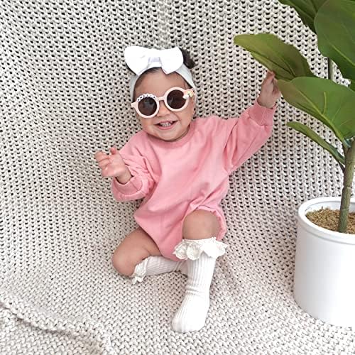 Suéter de bebê de algodão orgânico personalizado, suéter de bebê personalizado