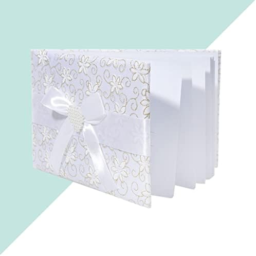 1pc shinestone para festas livros de festas white white bookbook de aniversário planejadores flores delicate