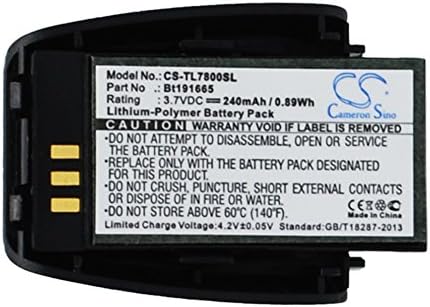 Jiajieshi Substituição Bateria de ajuste para AT&T SB3014, TL7800, TL-7800, TL7810, TL-7810,