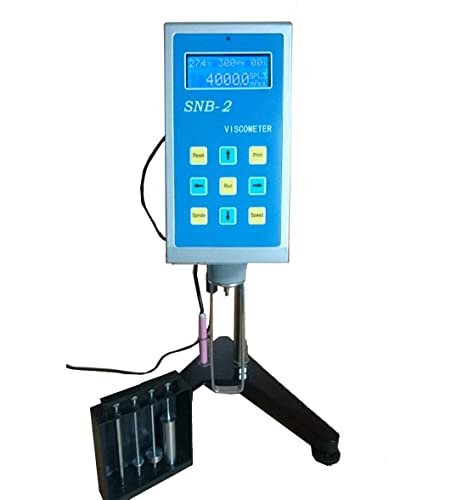 Visco de testador de viscosidade digital CNYST Medição de viscosímetro líquido com sonda de temperatura RTD