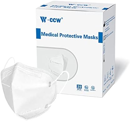 Máscaras descartáveis ​​da CCW e pacote de máscara facial do CCW, máscaras faciais descartáveis
