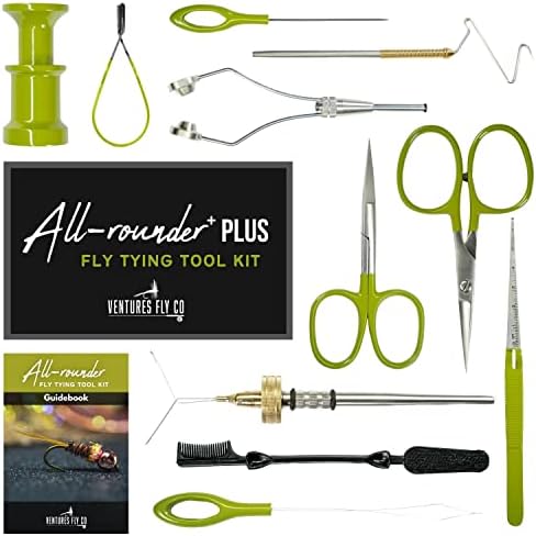 Ventures Fly Co. | Kit de ferramentas de empate com mosca de mosca | Ferramentas de amarração