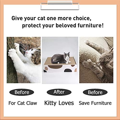 Cat Scratcher para papelão de papelão de gato de gato de gato de gato