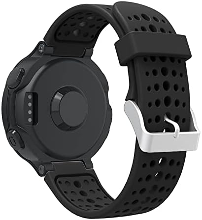 XJIM Soft Silicone Watch Strap Substacement Wrist Watch Band para Garmin Forerunner 220/230/235/620/630