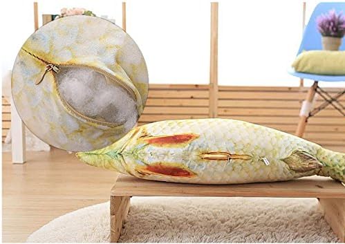 Smartrich Creative Funny Fish Cat Toy, Pillow interativo Pillow emulacional brinquedo para gatos